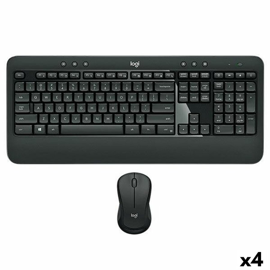 Tastatur og mus Logitech MK540 Sort Spansk qwerty (4 enheder) #1