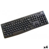 Tr�dl�st tastatur Logitech K270 Sort Spansk qwerty (4 enheder) #1