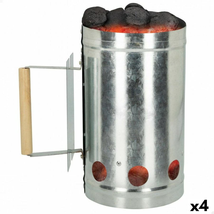 Havegrill Transportabel Aktive 16 x 27,5 x 16 cm (4 enheder) #1