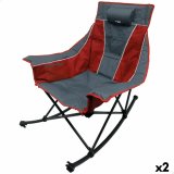 Sammenklappelig campingstol Aktive 51 x 97 x 100 cm (2 enheder) #1