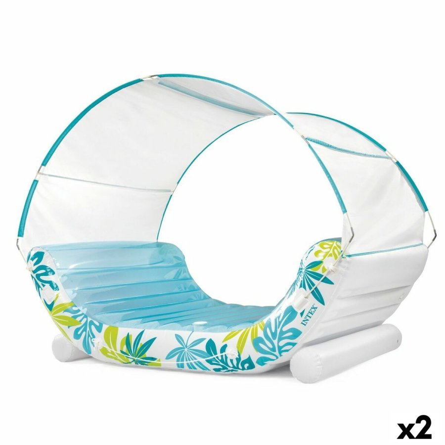Luftmadras Intex 224 x 165 x 150 cm (2 enheder) #1