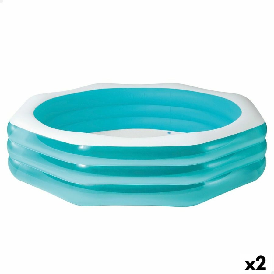 Oppustelig Pool Intex 254 x 56 x 254 cm (2 enheder) #1