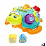 Trklegetj Winfun 23 x 12 x 23 cm Skildpadde Multifarvet (2 enheder) #1