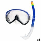 Snorkel beskyttelsesbriller og rr AquaSport Bl (6 enheder) #1