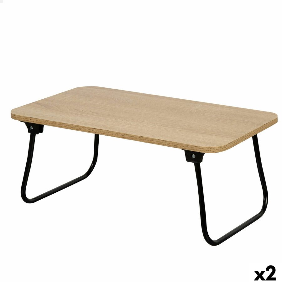 Sammenklappelig sengebakke Max Home Tr Stl Melamin 53 x 22 x 30 cm 2 enheder #1