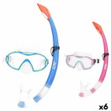 Snorkel beskyttelsesbriller og rr AquaSport Bl Pink (6 enheder) #1
