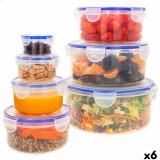 St med stabelbare hermetiske kkkenbeholdere Max Home 23 x 11 x 23 cm 6 enheder #1