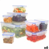 St med stabelbare hermetiske kkkenbeholdere Max Home 27 x 12 x 20 cm 6 enheder #1