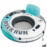 Oppustelig flyder Intex Gul Citron 135 x 55 x 135 cm (6 enheder) #1