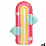 Luftmadras Intex Regnbue 183 x 132 cm Multifarvet (6 enheder) #1