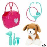 Bamse Colorbaby plys Plastik 10 x 17 x 9 cm (6 enheder) #1