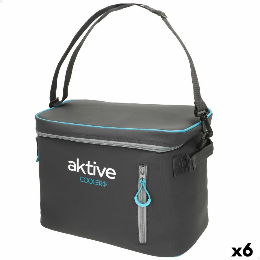 Transportabelt Kleskab Aktive 18 L 34 x 26 x 21 cm Sort (6 enheder) #1