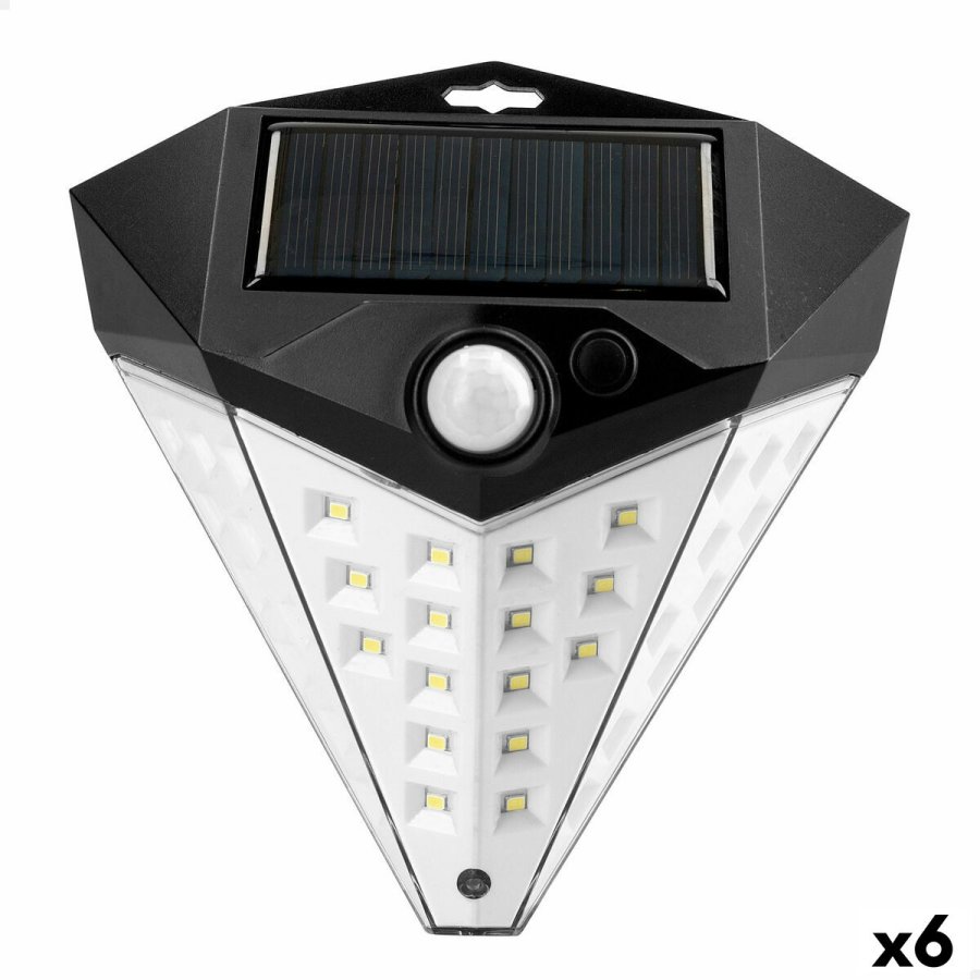 Solcellelampe Aktive 15 x 15 x 7 cm (6 enheder) #1