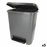 Skraldespand Curver Mrkegr Plastik 25 L (5 enheder) #1