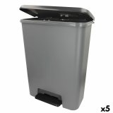 Skraldespand Curver Mrkegr Plastik 50 L (5 enheder) #1