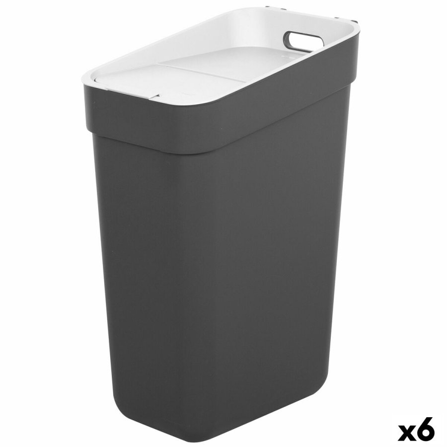 Skraldespand Curver Gr Plastik 30 L (6 enheder) #1