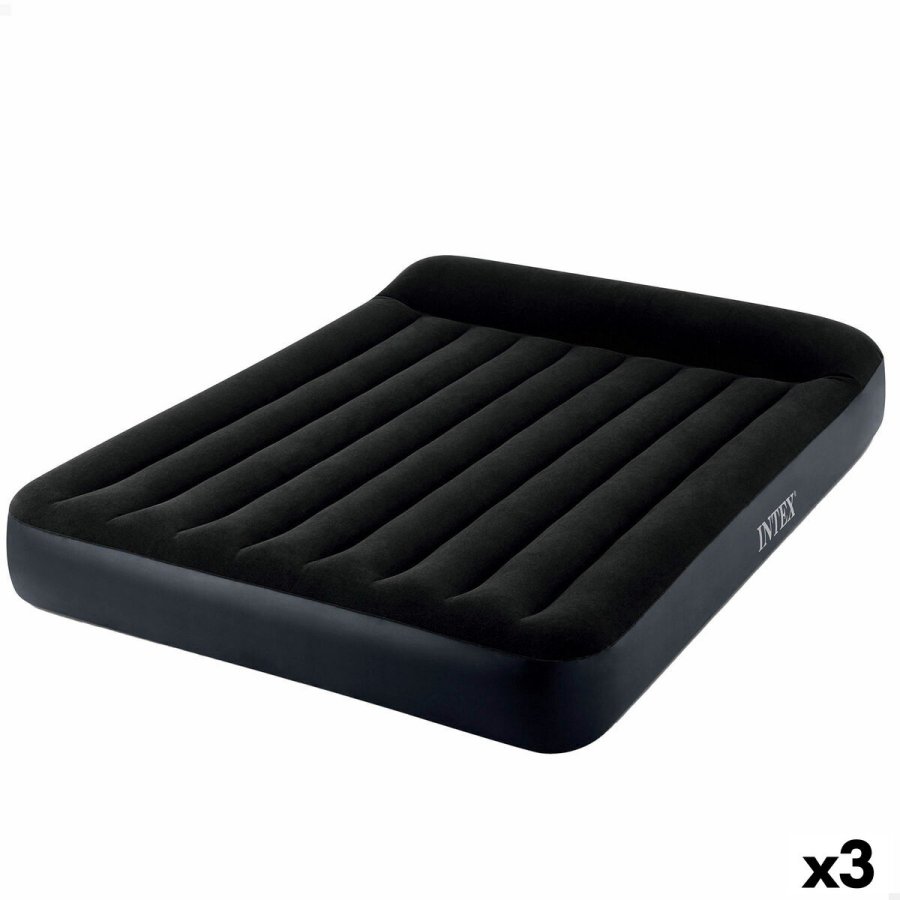 Luftmadras Intex 152 x 25 x 203 cm (3 enheder) #1