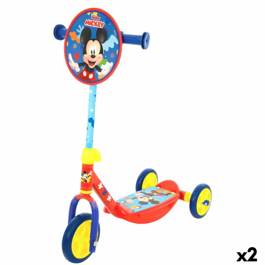 Legetjsscooter Mickey Mouse (2 enheder) #1