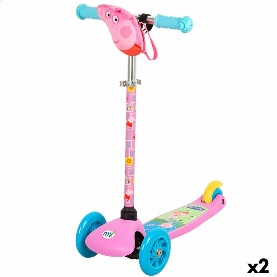 Legetjsscooter Peppa Pig (2 enheder) #1