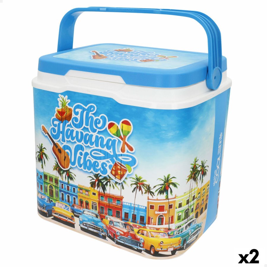 Transportabelt K�leskab Aktive Plastik 37 x 35 x 27 cm (2 enheder) #1