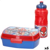 Madkasse med tilbehr Spider-Man Plastik 380 ml 17 x 5,5 x 13,5 cm (6 enheder) #1