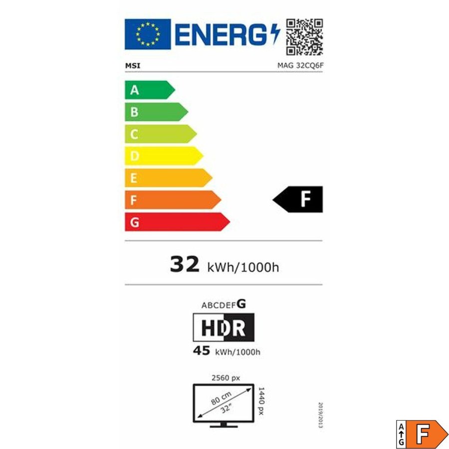 Gaming skrm MSI MAG 32CQ6F 31,5