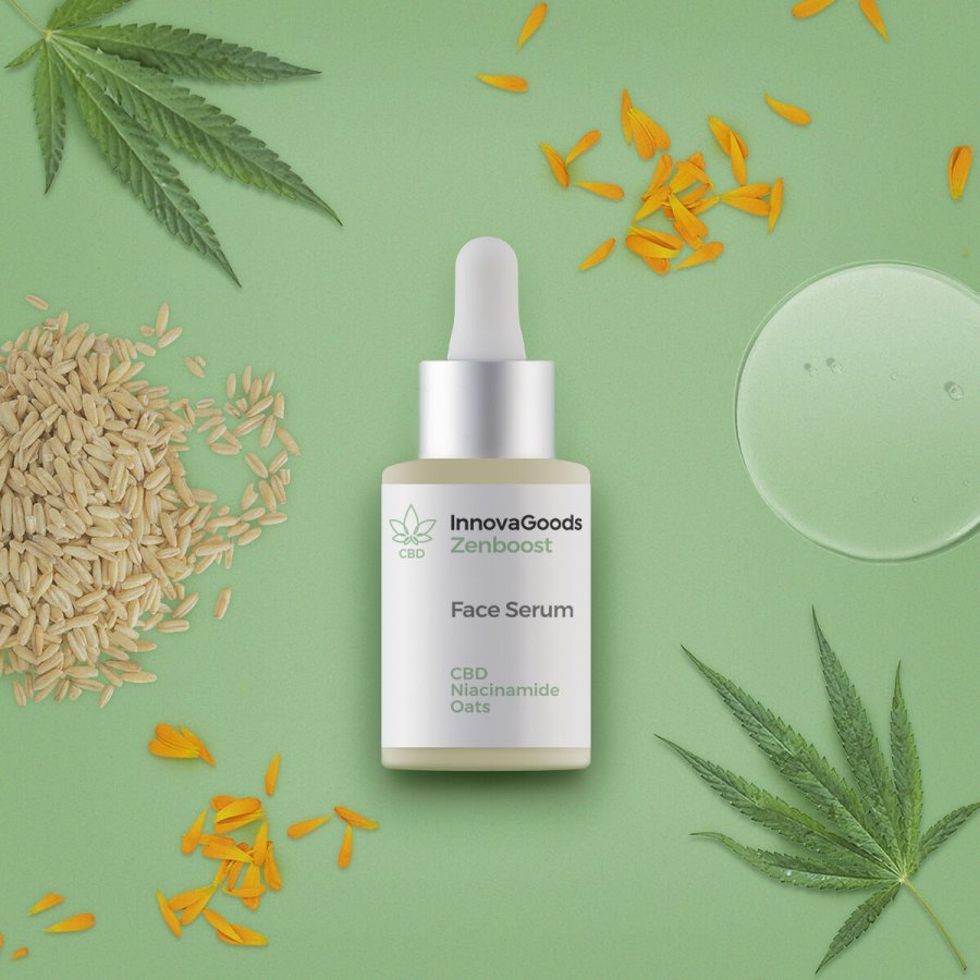 Ansigtsserum CBD Zenboost InnovaGoods 30 ml #5
