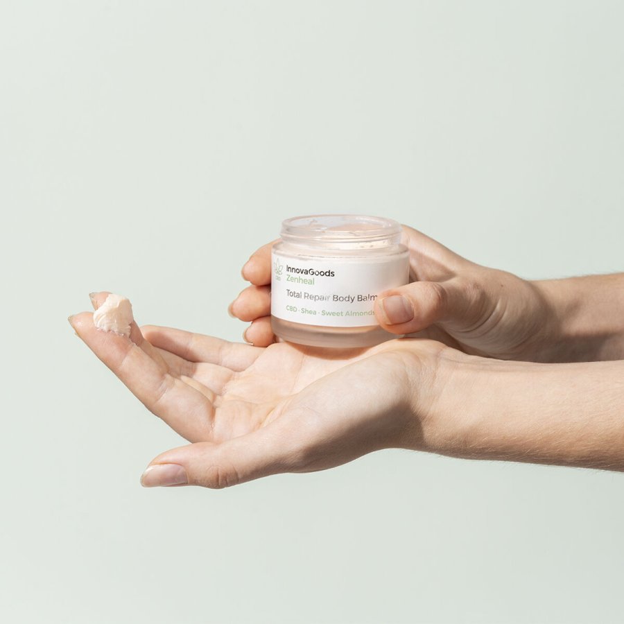 Pakke med genoprettende fodbehandling CBD InnovaGoods #3