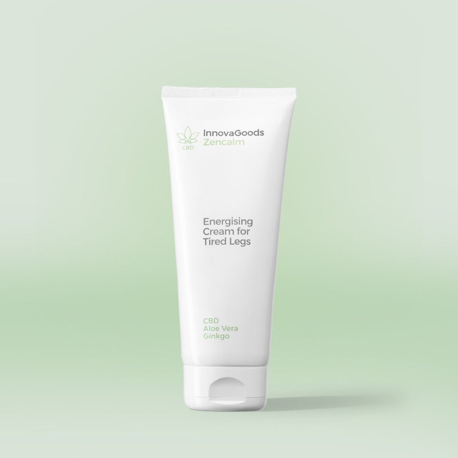 Energigivende creme til trtte ben CBD Zencalm InnovaGoods 200 ml #1