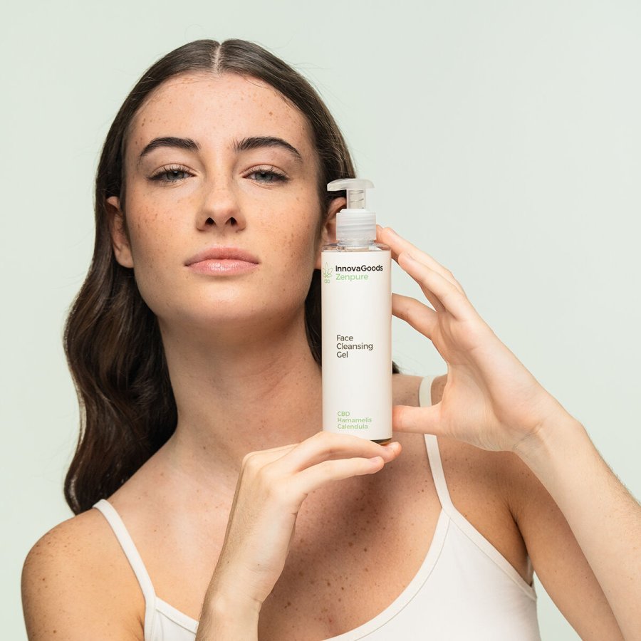 Ansigtsrens i gel-form CBD Zenpure InnovaGoods 200 ml #2