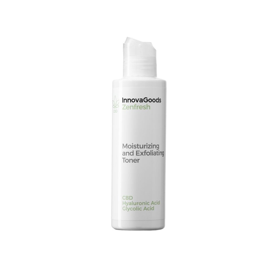 Fugtgivende og eksfolierende ansigtstoner CBD Zenfresh InnovaGoods 150 ml #6