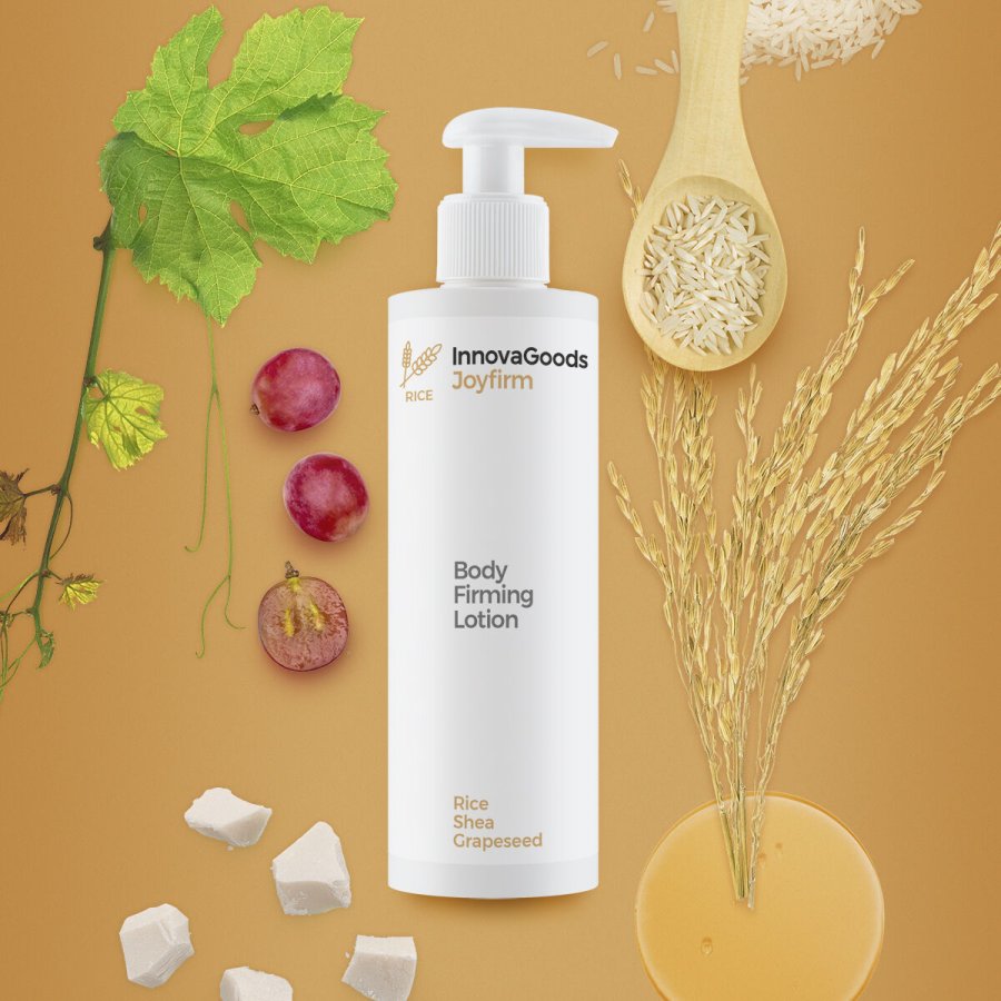 Body Lotion Opstrammende Rice Joyfirm InnovaGoods 250 ml #6