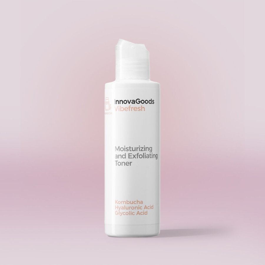 Fugtgivende og eksfolierende ansigtstoner Kombucha Vibefresh InnovaGoods 150 ml #1