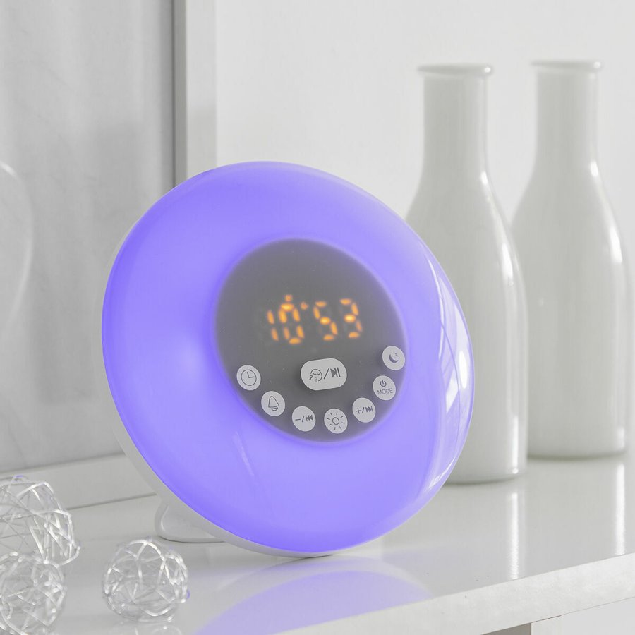 Genopladeligt solopgang v�kkeur med h�jttaler Sunrilk InnovaGoods #5