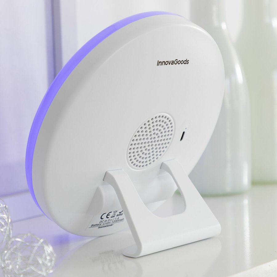 Genopladeligt solopgang v�kkeur med h�jttaler Sunrilk InnovaGoods #6