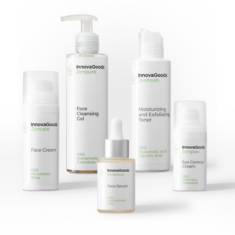 St til ansigtsrutine CBD InnovaGoods #7