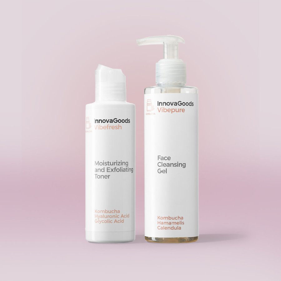 Ansigtsrens i dobbeltpakke Kombucha InnovaGoods #1