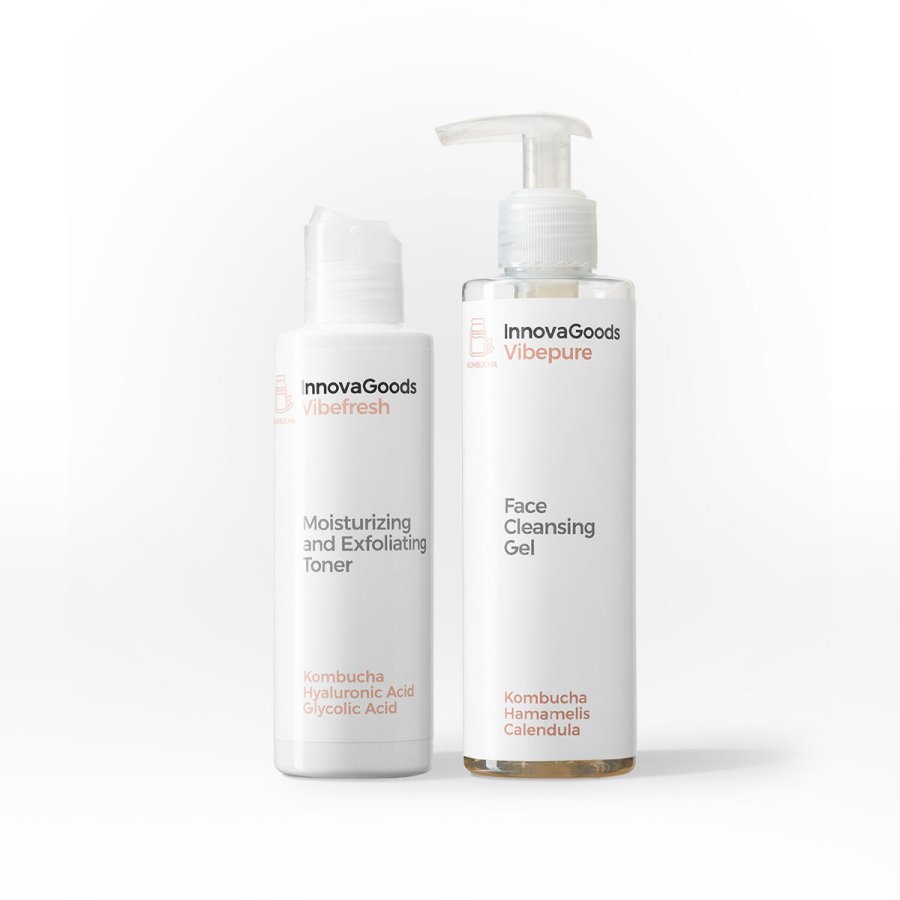Ansigtsrens i dobbeltpakke Kombucha InnovaGoods #3
