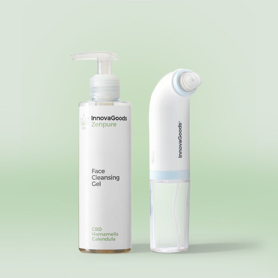 Pakke med rensende behandling mod sorte hudorme CBD InnovaGoods #1