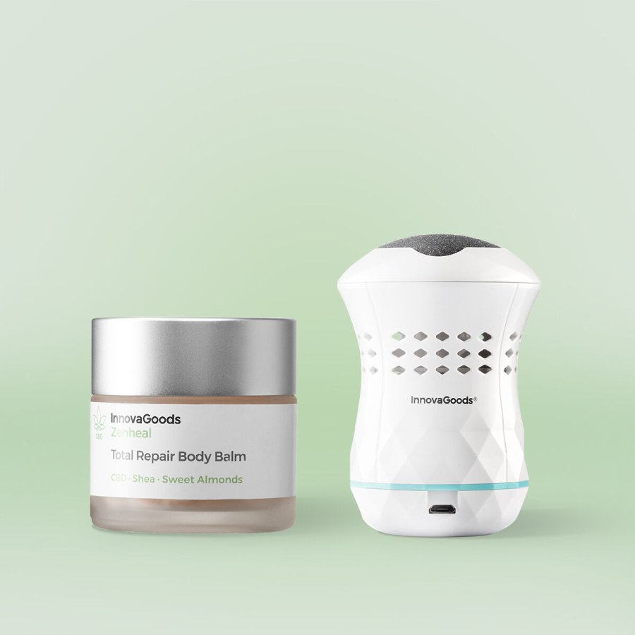 Pakke med genoprettende fodbehandling CBD InnovaGoods #1