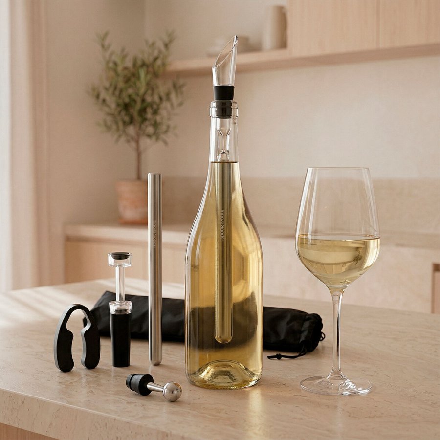 S�t med Vintilbeh�r Chillour InnovaGoods 7 Dele #1