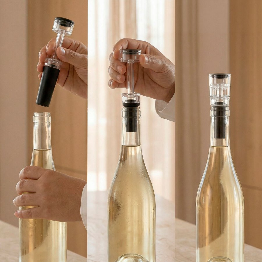 S�t med Vintilbeh�r Chillour InnovaGoods 7 Dele #4