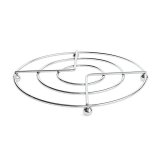 Sammenfoldelig bordsk�ner Forkromet st�l � 22 x 22 cm #1