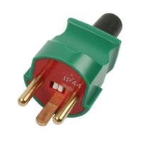 Stikprop m/jord S-5 brudsikret grn/rd 250V 16A #1