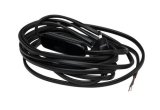 Komplet ledningsst m/afb. 2,5m sort #1