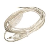 Komplet ledningsst m/afb. 2,5m transparent #1
