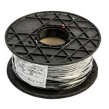 Furtex stofledning 2x0,75mm2 70C sort 100m #1