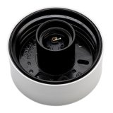 Armatur lige hvid 95 mm IP40 #1