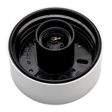 Armatur lige hvid 95 mm IP40 #1