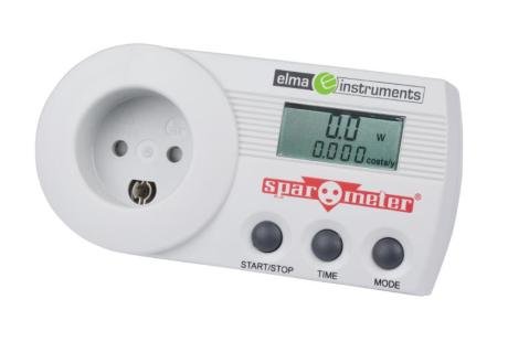 SparOmeter energimler hvid 230V 10A 2300W  m/jord #1